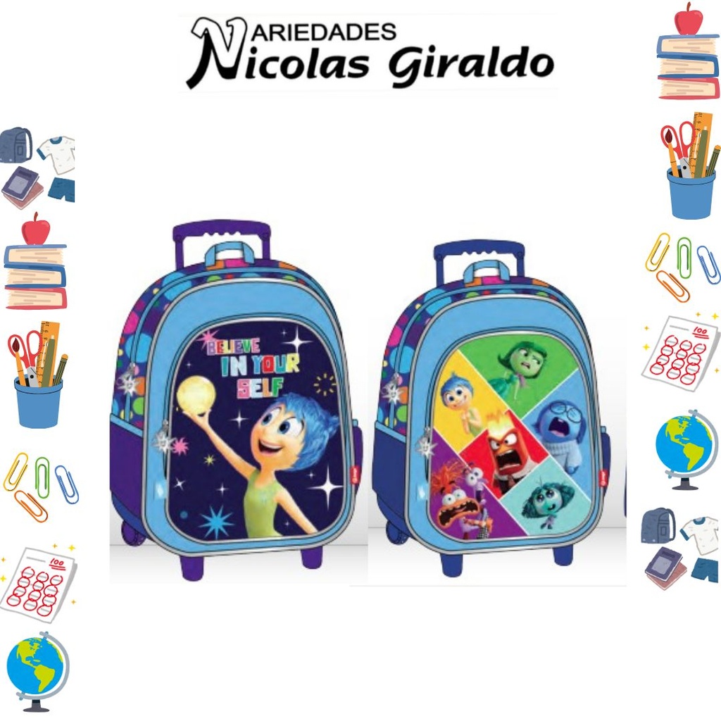 Morral primavera ruedas grande intensamente 2
