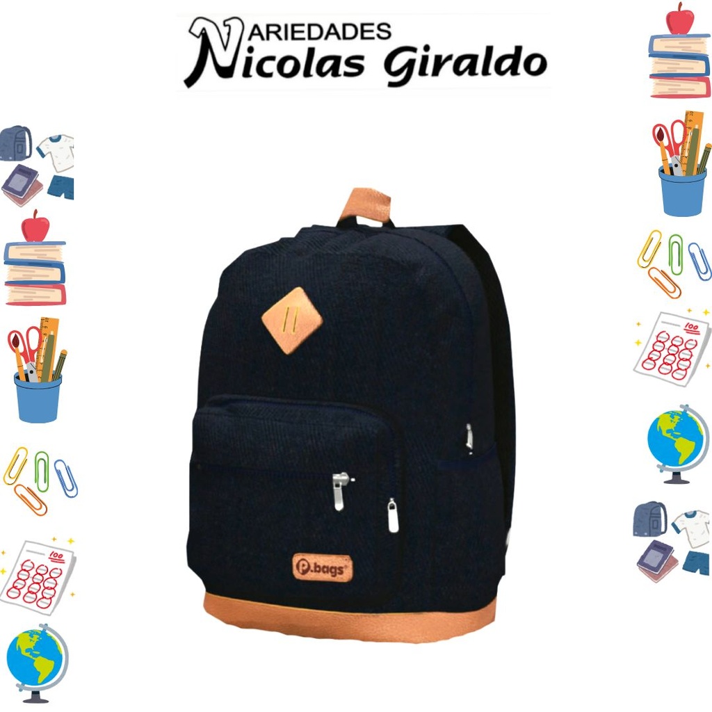 [3970-014] Morral prim. denin unisex 