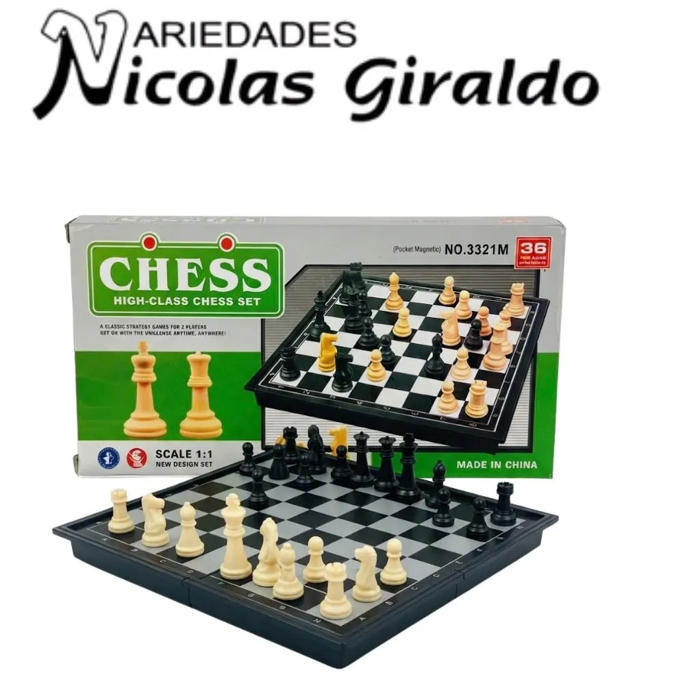 Ajedrez iman mediano 