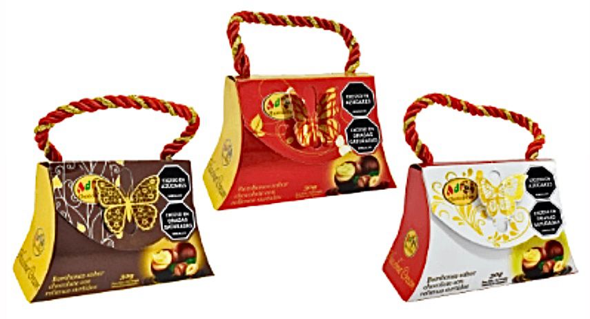 Chocolate adro mini cartera x30grm