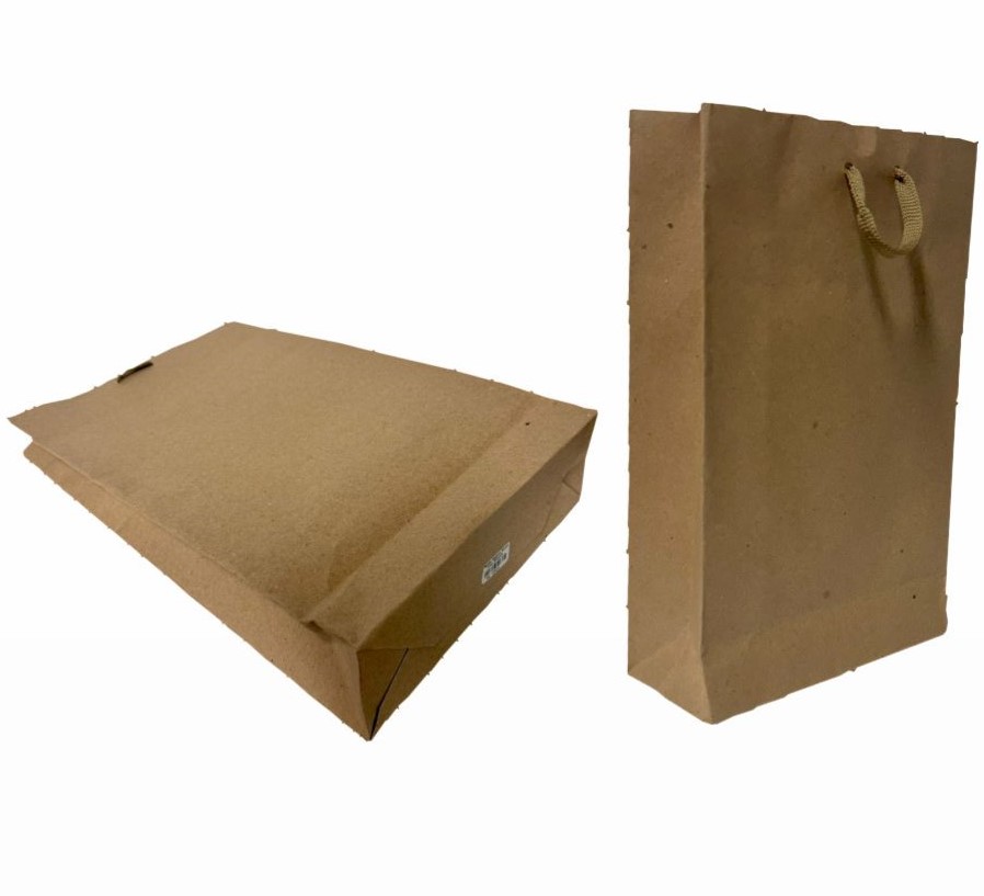 [105020] @Bolsa regalo kraft lisa grande pqt x12