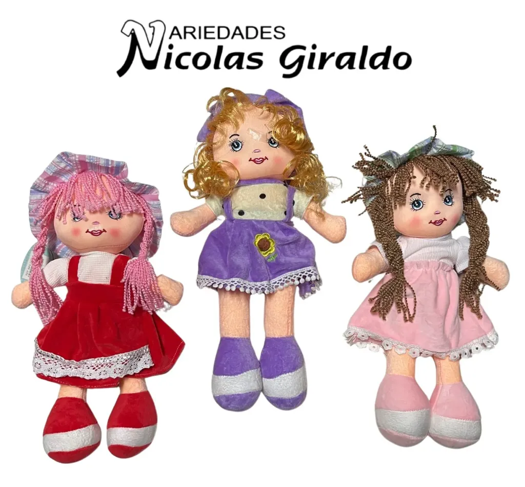 [AP3-7468-2] Muñeca trapo grande fina 45cm (AP3-7466-2)