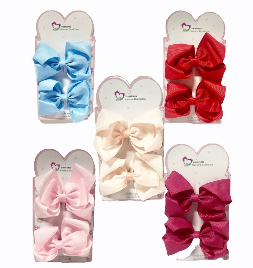 @Moño fino surtido x2 PQT X12