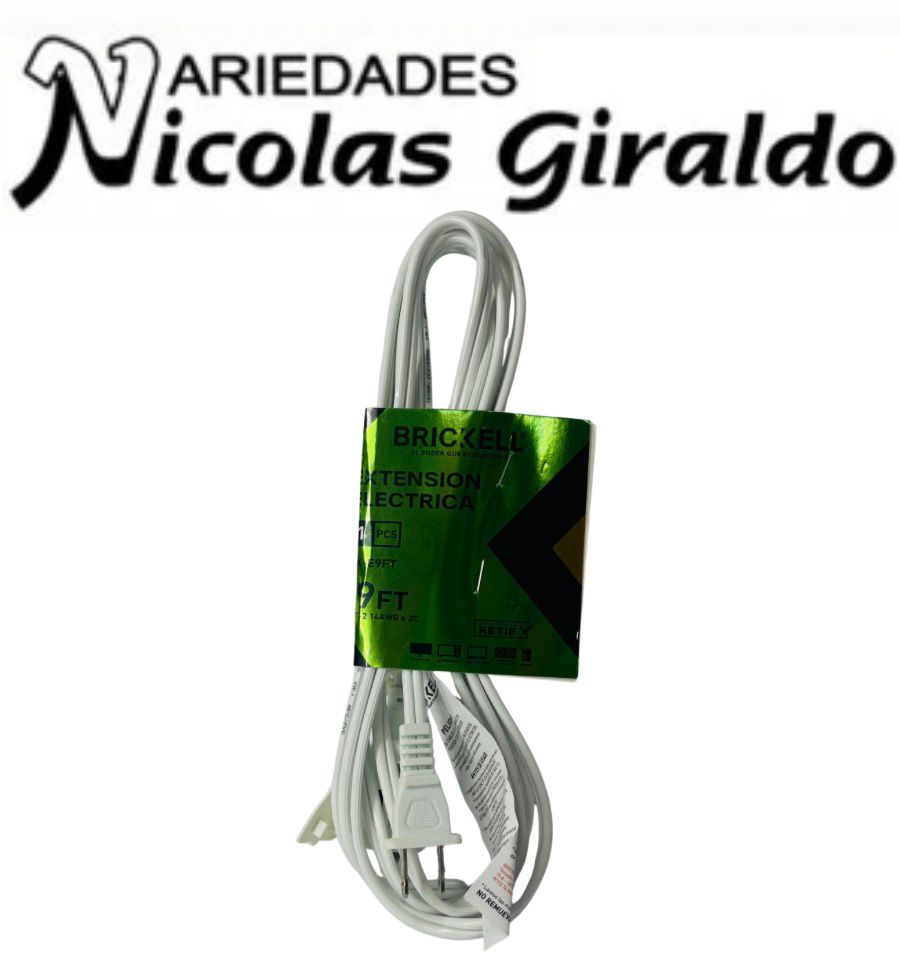 Extension blanca brickell x9 ft 