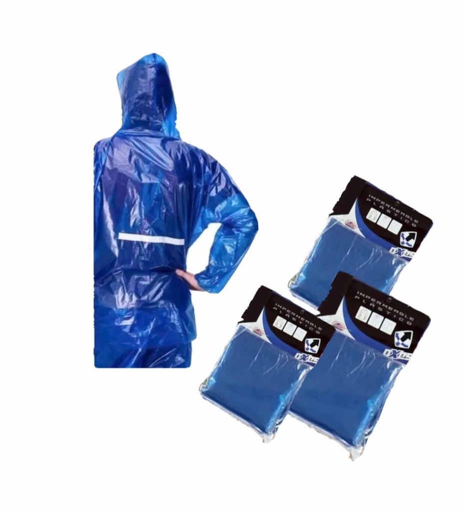 Impermeable reflectivo talla L 