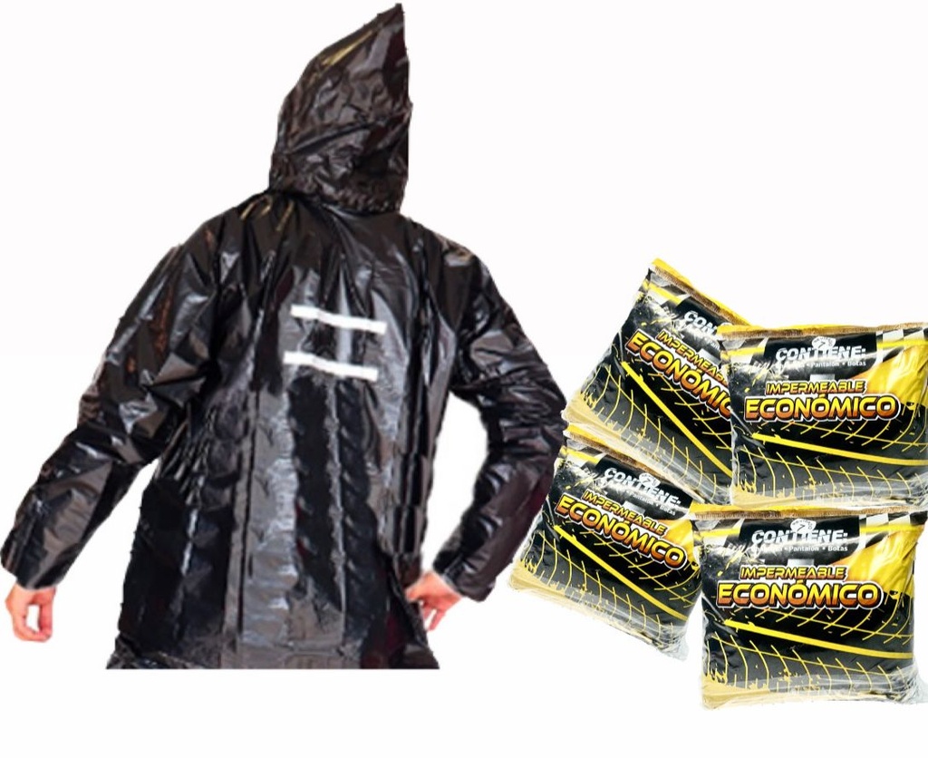 Impermeable reflectivo talla S 