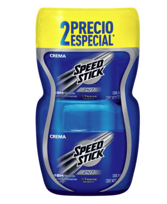 Desodorante speed crema pote x100g oferta x2  