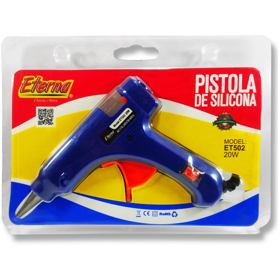 Pistola silicona pequeña fina eterna 