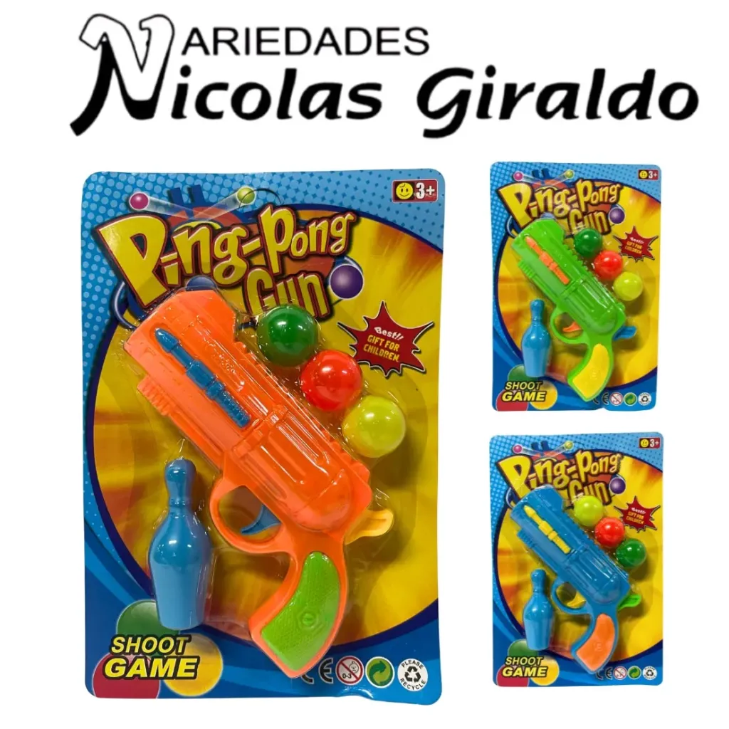 Lanza pelotas carton pequeño