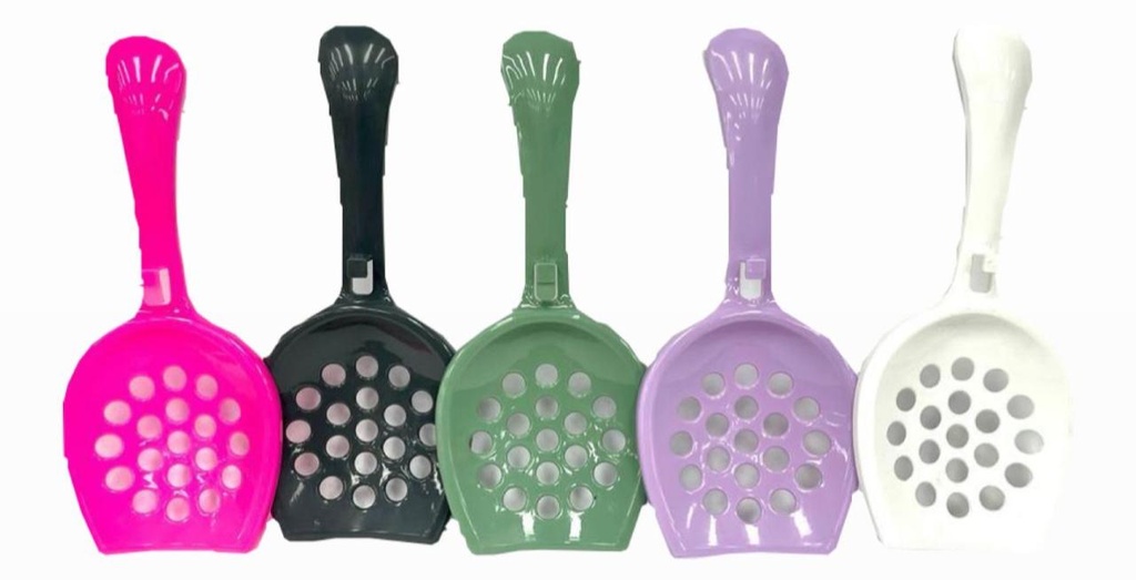 Pala recogedor excremento sencilla paquete x12