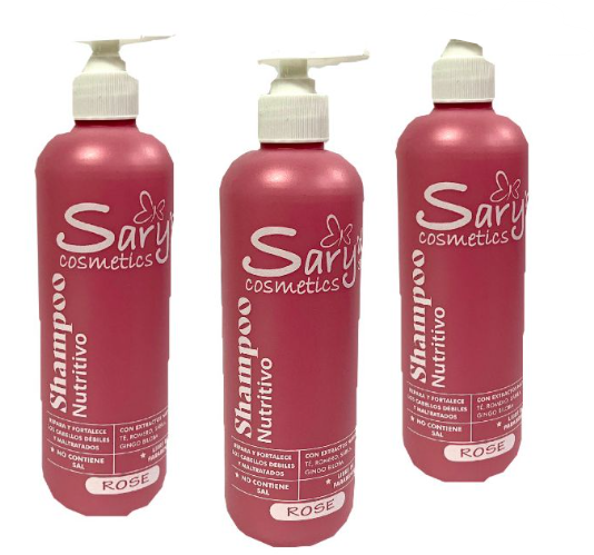 [SY548907] shampoo nutritivo saryd x500 ml rosado
