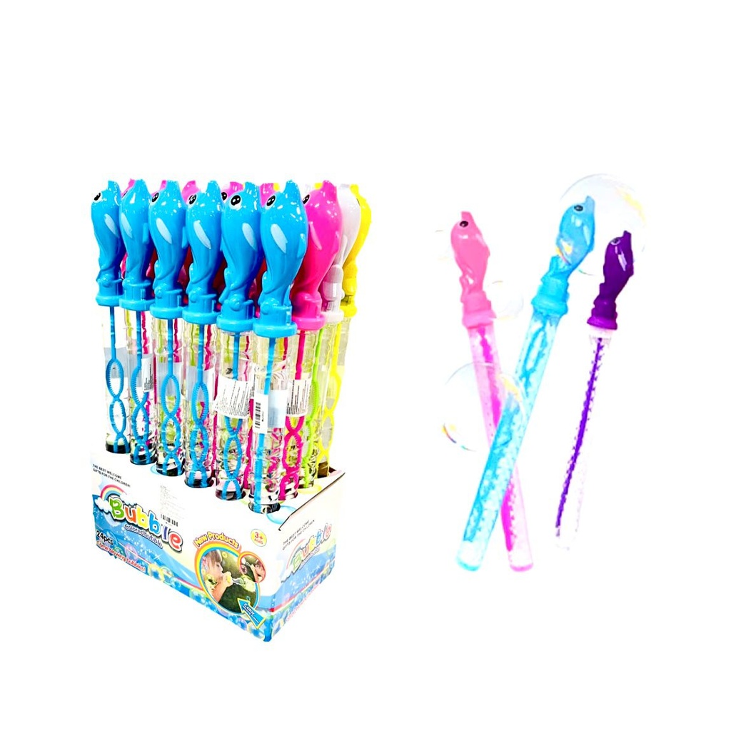 Burbujero largo delfin caja x24 