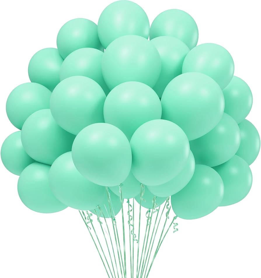 Bomba ballons r12x12 verde menta