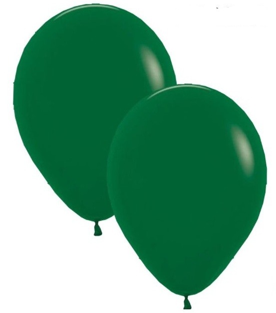 Bomba ballons r12x12 verde oscuro