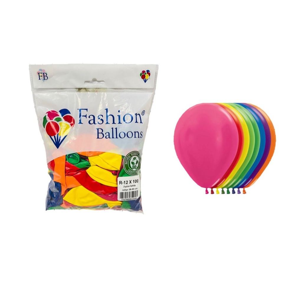 Bomba ballons r12x100 surtido 