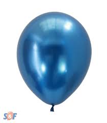 Bomba ballons r12x12 metal azul