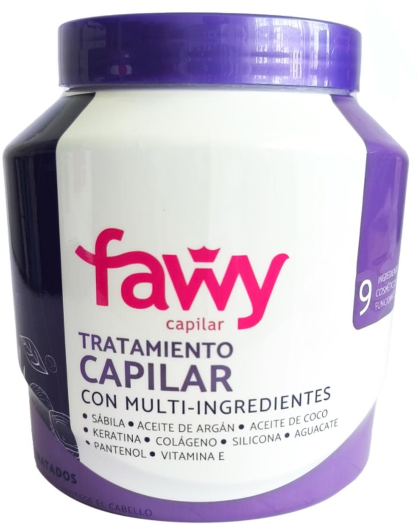 Tratamiento capilar fawy morado x1000