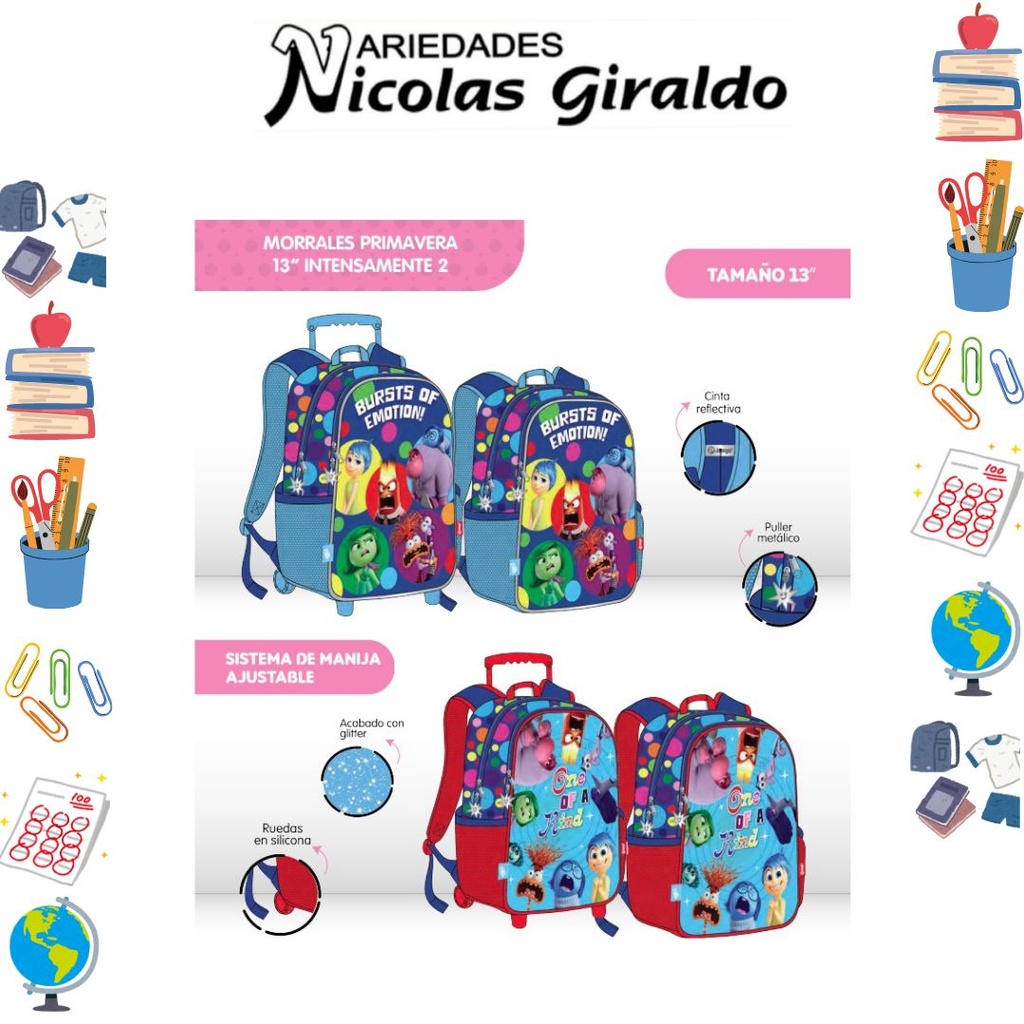 Morral primavera personaje pequeño intensamente 2 