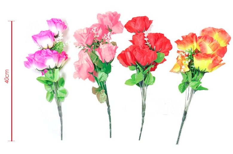 (PT18090)Flor ramo x7 