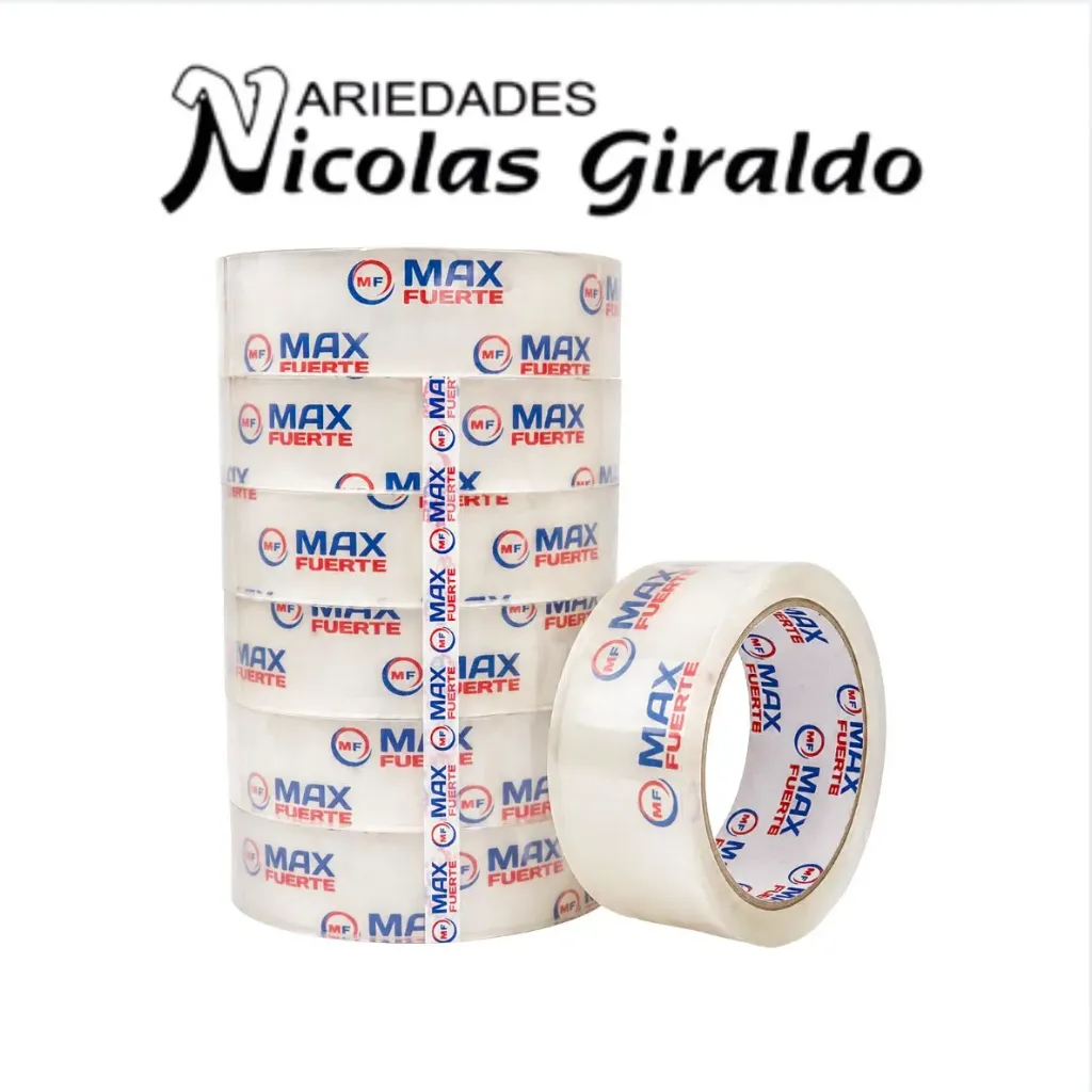 [MF40M-1] Cinta impronta 24mm x40mts max fuerte tubo x6