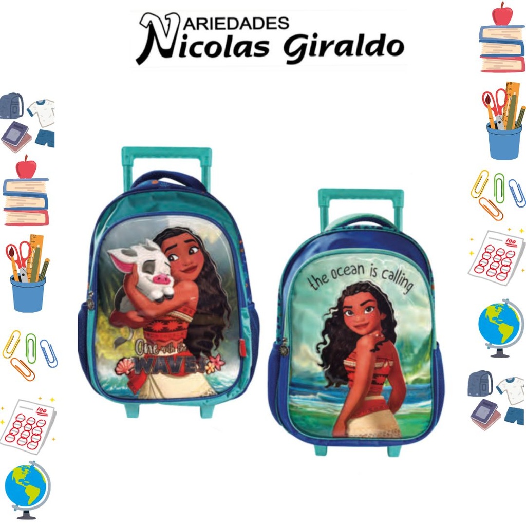 [624-018-2109] Morral prim. ruedas grande moana