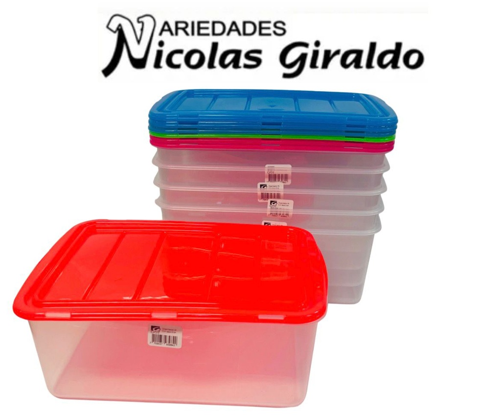 Coca grande organizador girar #5 PQT X6 