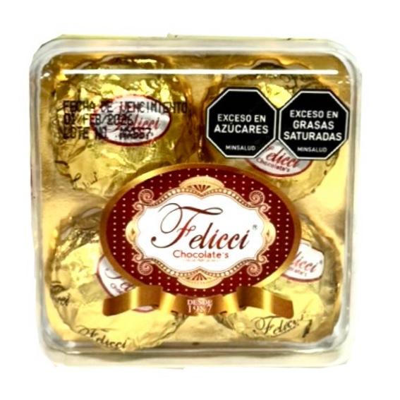 Chocolate feliccie cuadrado X4