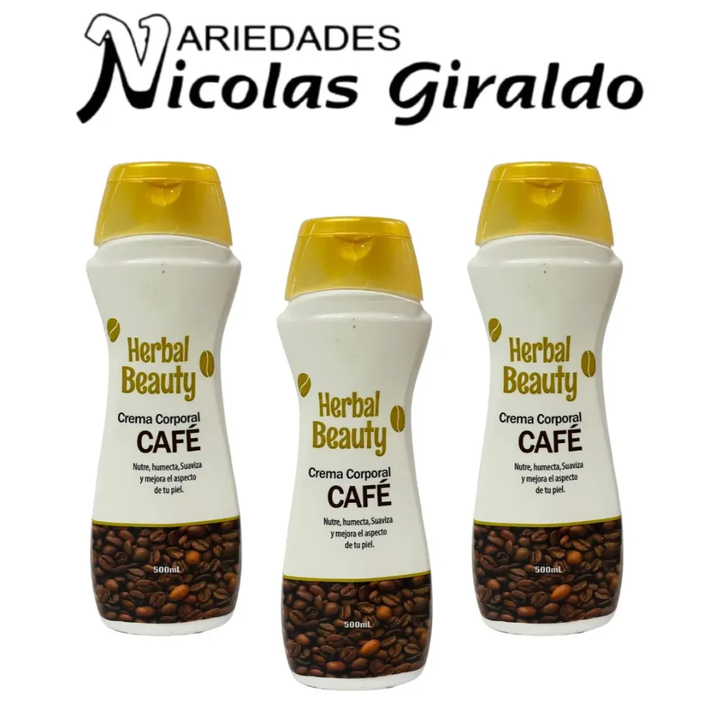 [CC-500] Crema corporal Yenny sensual cafe x500ml 