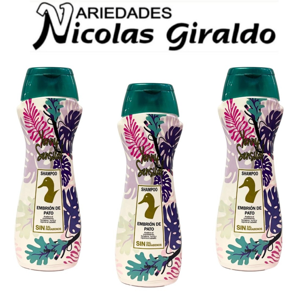 [SHP-500] Shampoo Yenny sensual pato x500ml 