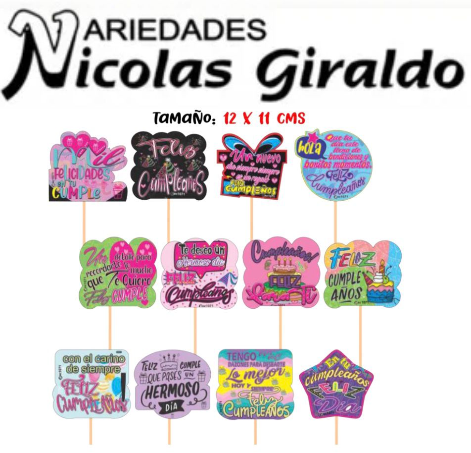 Pin piropos cariñito x12 feliz cumpleaños