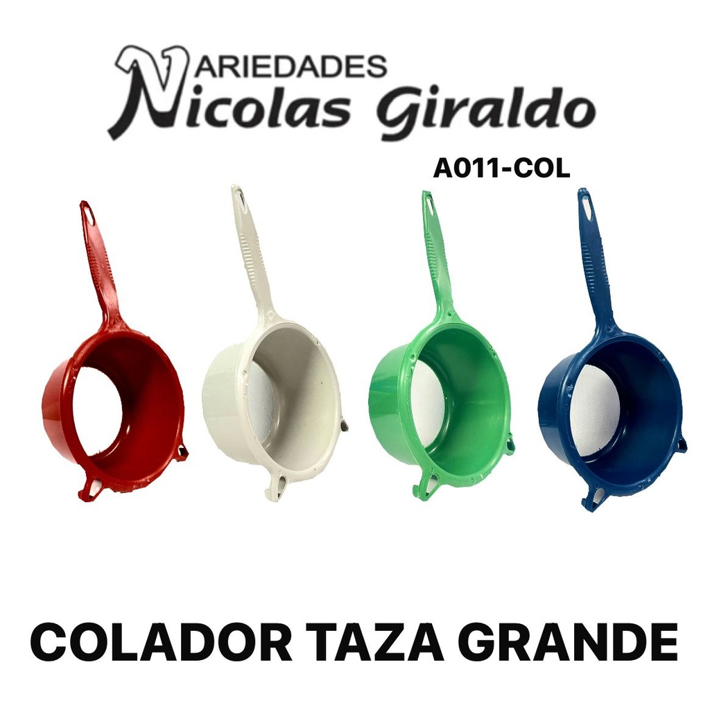 Colador taza grande
