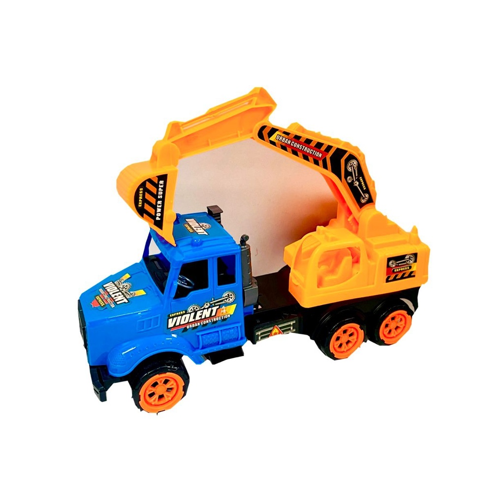 @Carro constructor retro mediana color