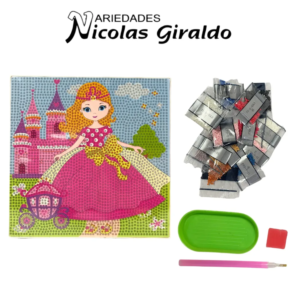 Cuadro Didactico infantil de puntear mdn 