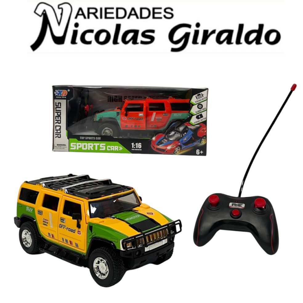 Carro control camioneta