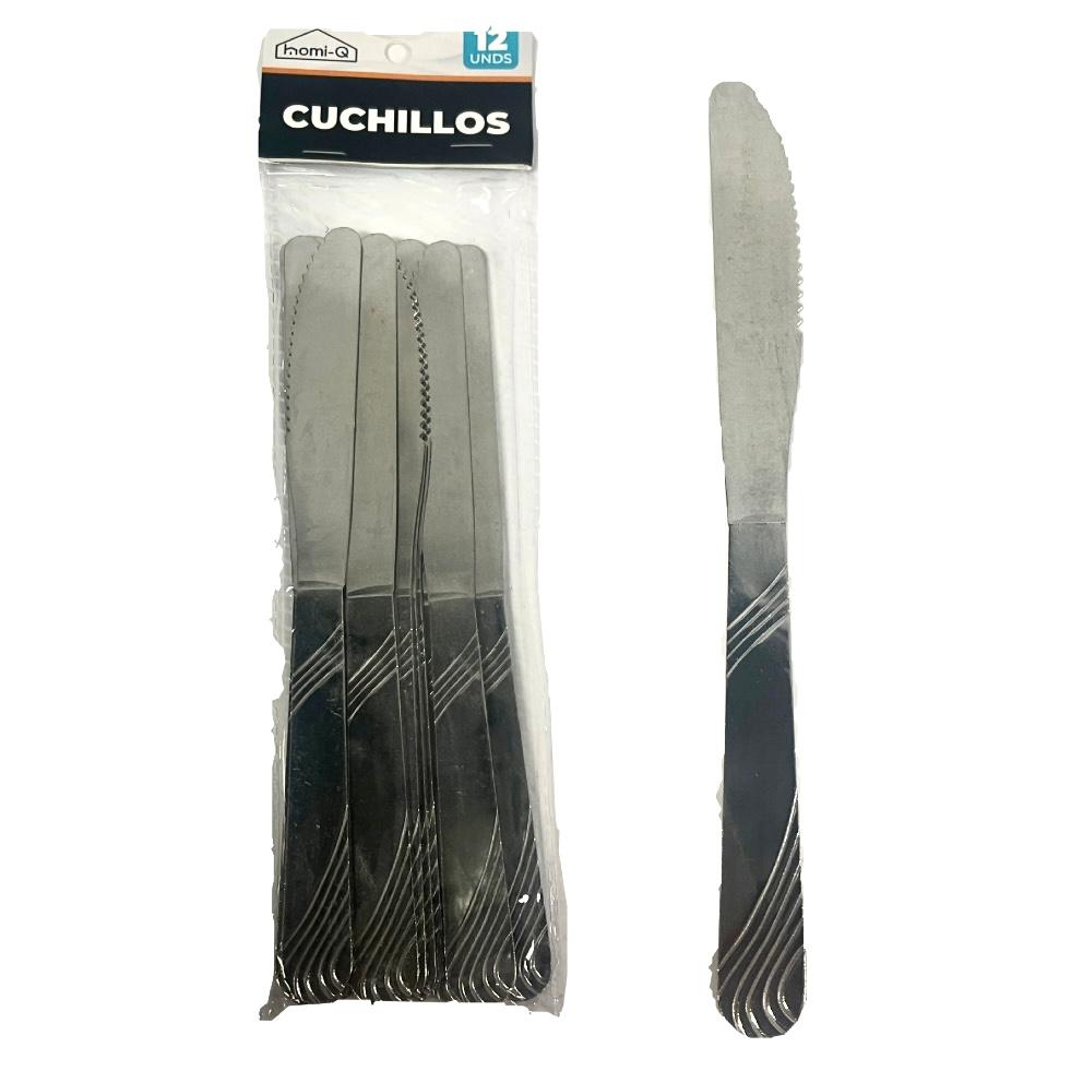 Cuchillo trinchar x12 fino homi-q