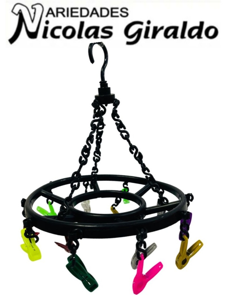 Ganchera redonda fina