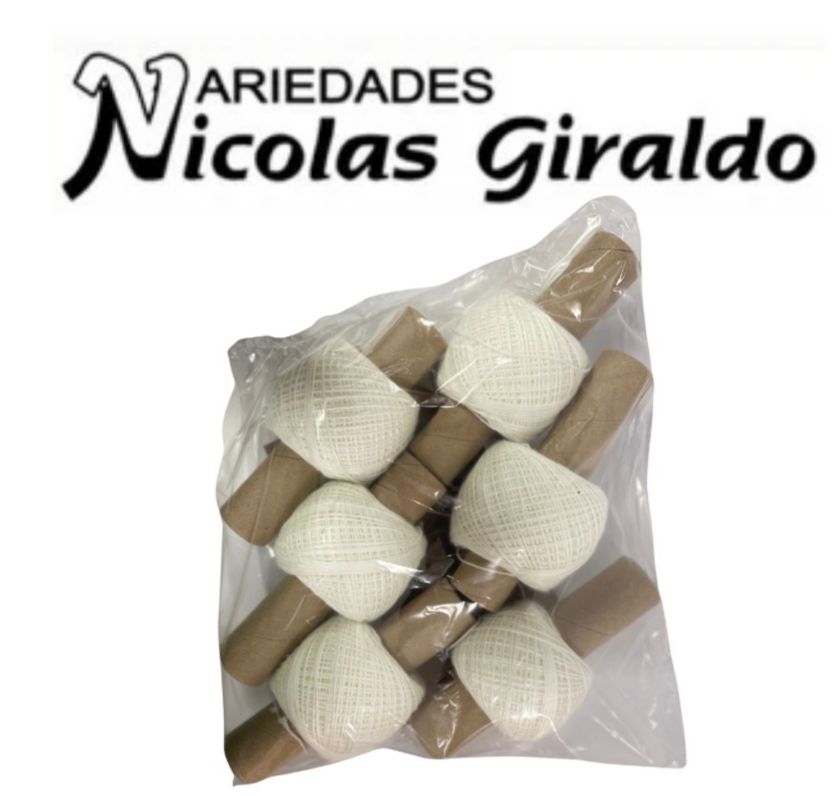 Hilaza tubo jumbo x6 