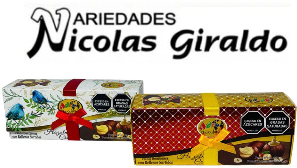 Chocolate adro estuche trilogia x42 gr