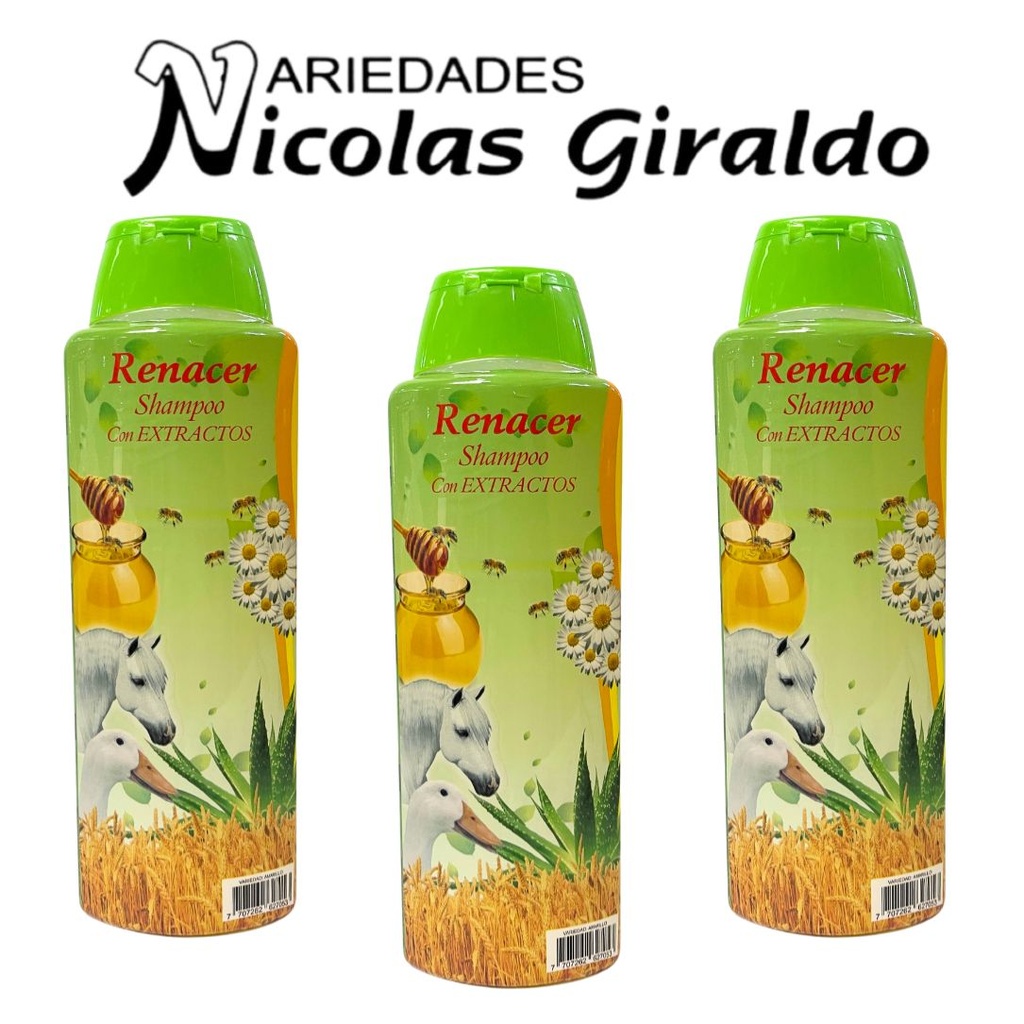 Shampoo renacer x750ml 
