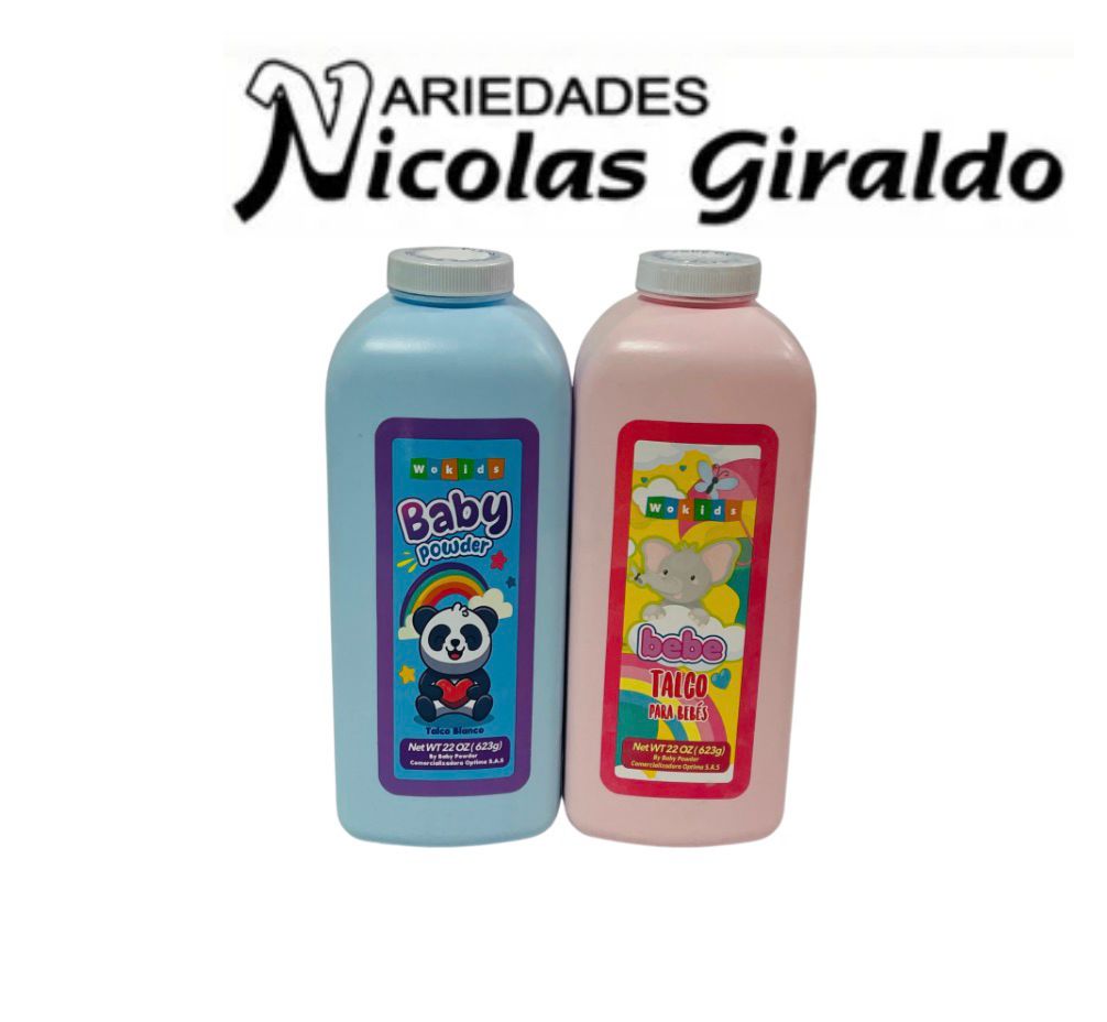 [TAL0002] Talco bebe wokids x623g grande 