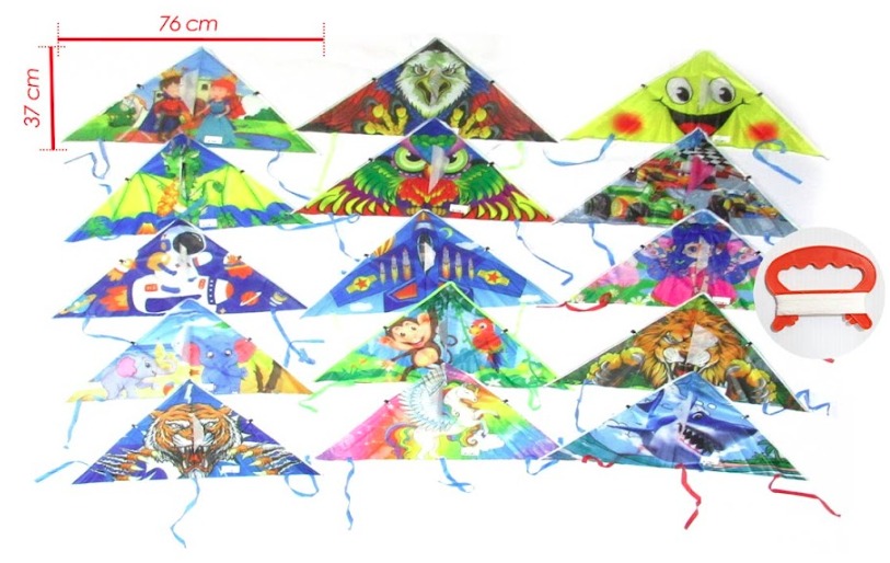 Cometa surtida pequeña 38x75