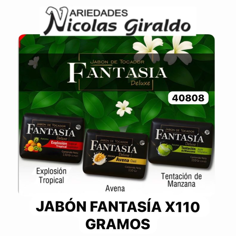 Jabon fantasia x110 gramos 