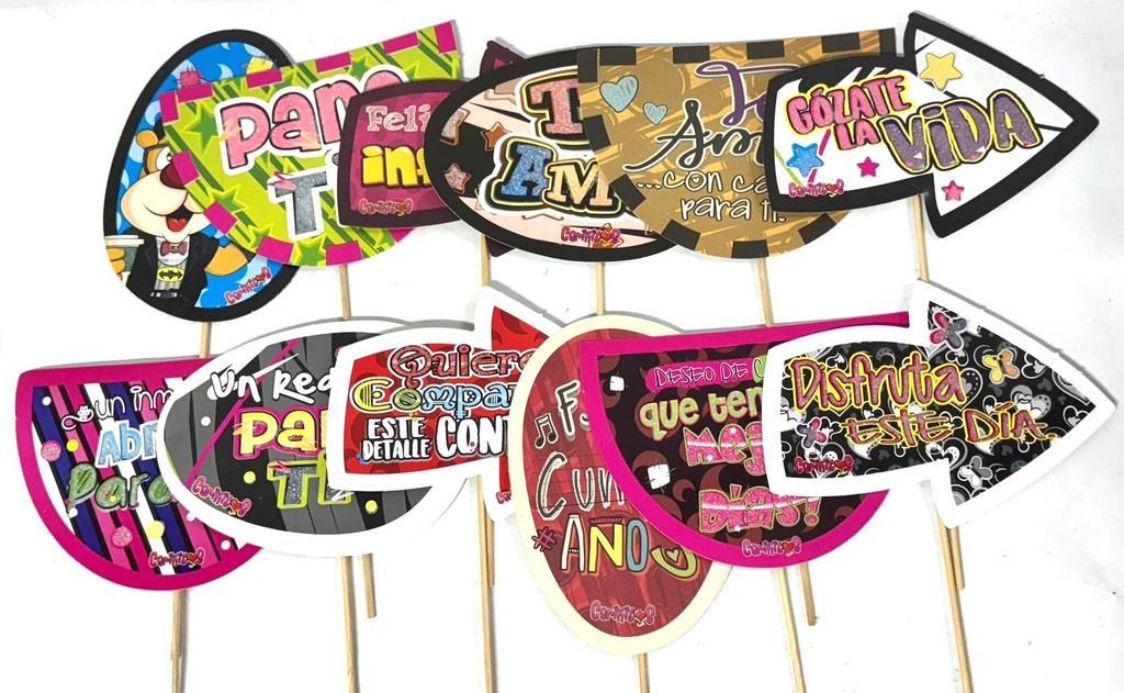 Pin piropos cariñitos x12 toda ocasion