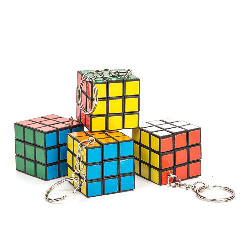 Llavero mini cubo magico 