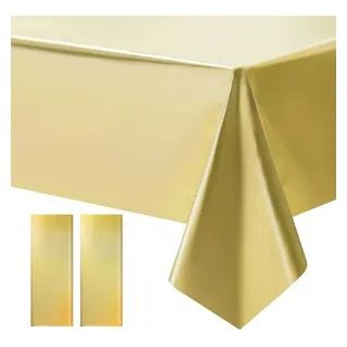 Mantel fiesta brillante champaña