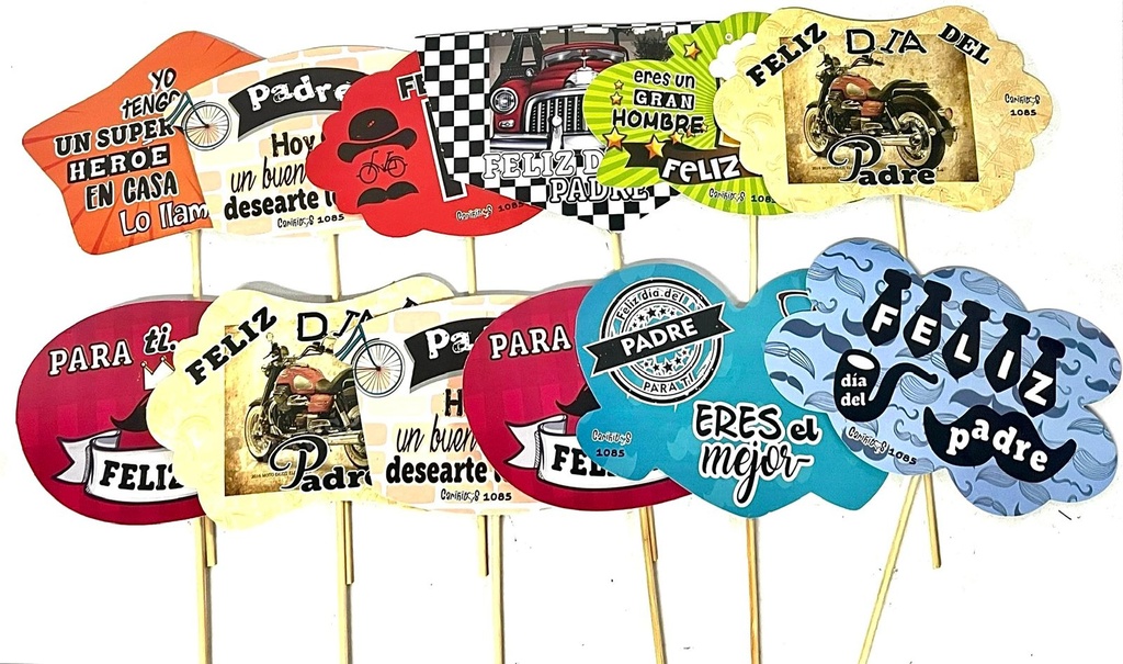 [111085] Pin piropos cariñito x12 dia del padre
