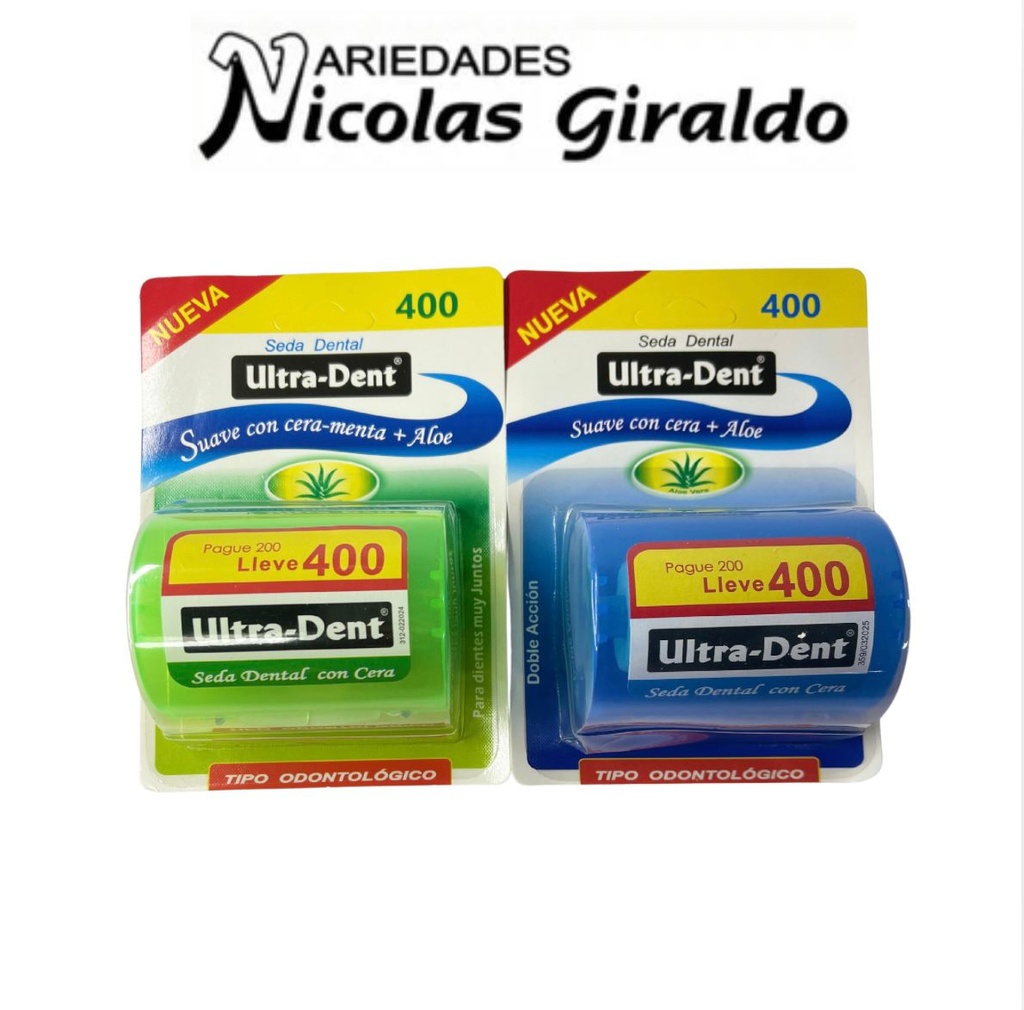 [130-0/131-7] Seda dental carton grande x400 mts