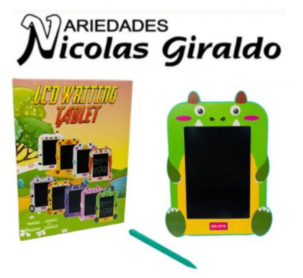 [SE6054] Tablero dibujo lcd panel mediano 20X28