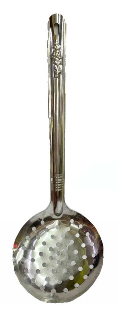 cucharon espumadera metal sencillo