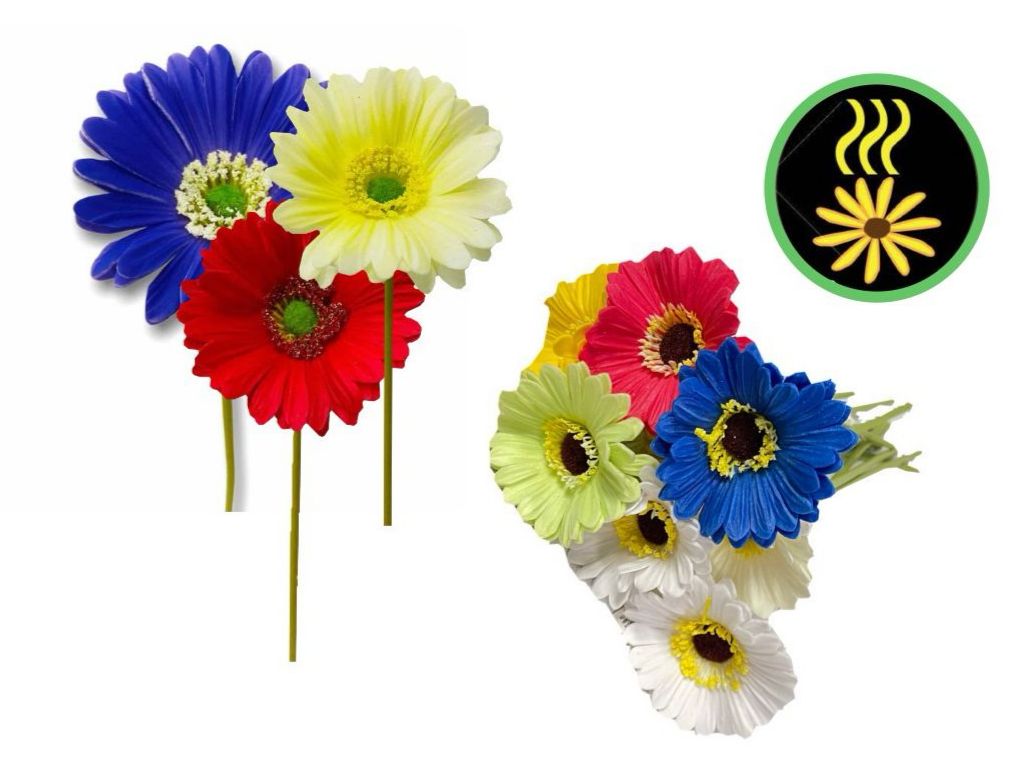 Flor girasol fino x1  paquete x12 unidades